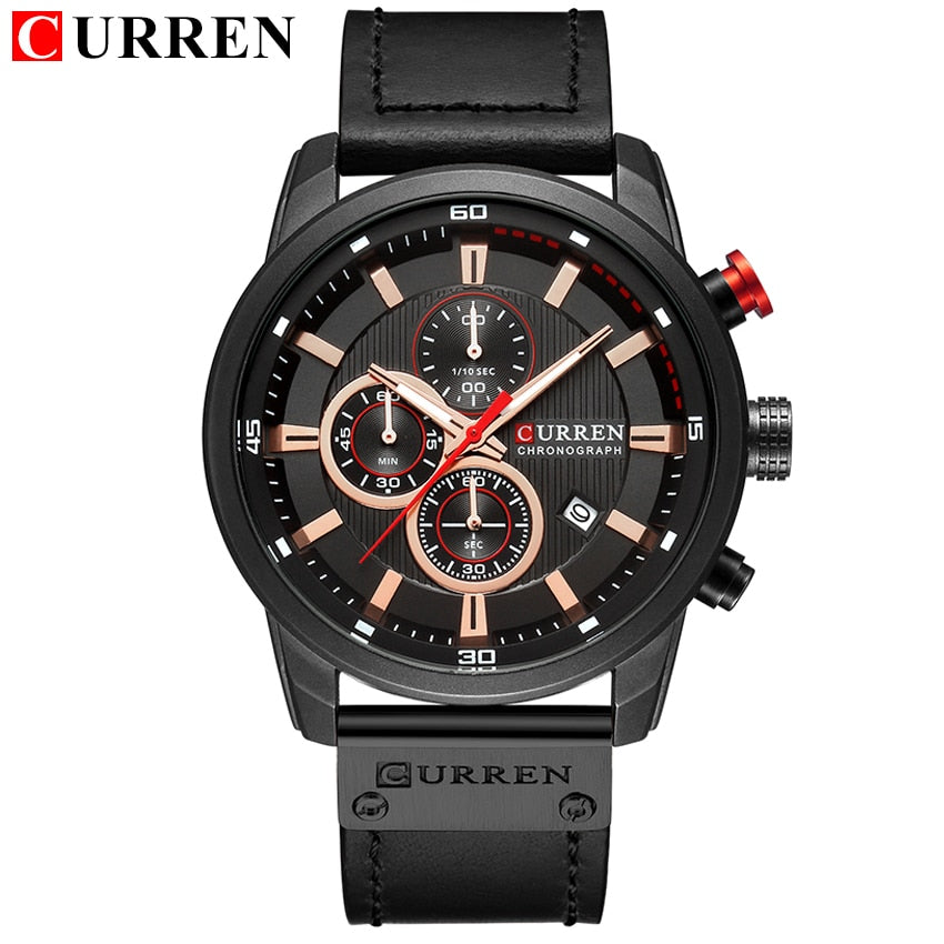 CURREN Quartz Luxury Watch Men