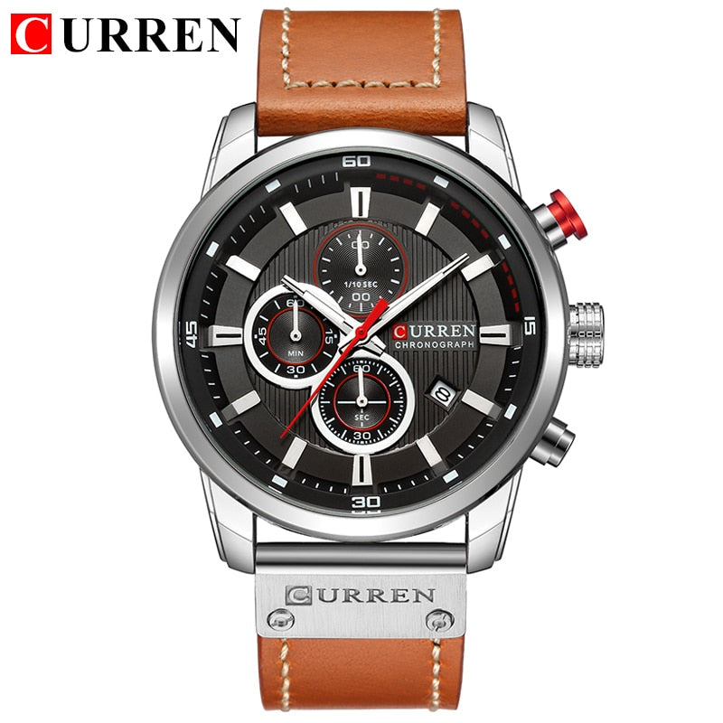 CURREN Quartz Luxury Watch Men