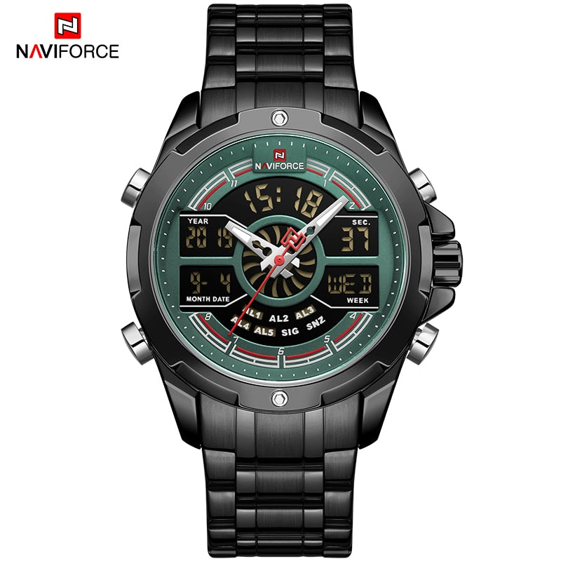 NAVIFORCE Digital Clock Watch Men