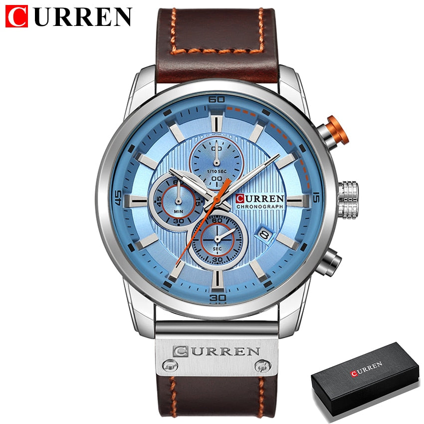 CURREN Quartz Luxury Watch Men