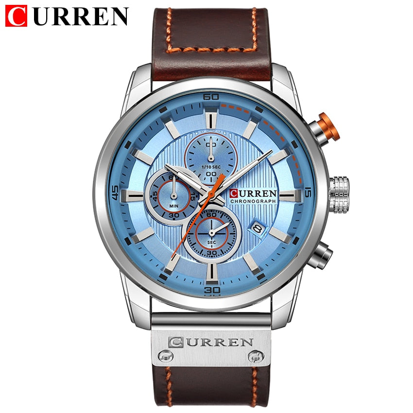 CURREN Quartz Luxury Watch Men