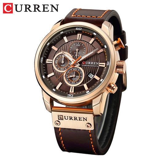 CURREN Quartz Luxury Watch Men